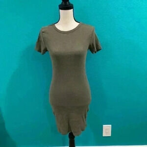 Brandy Melville green grey dresses